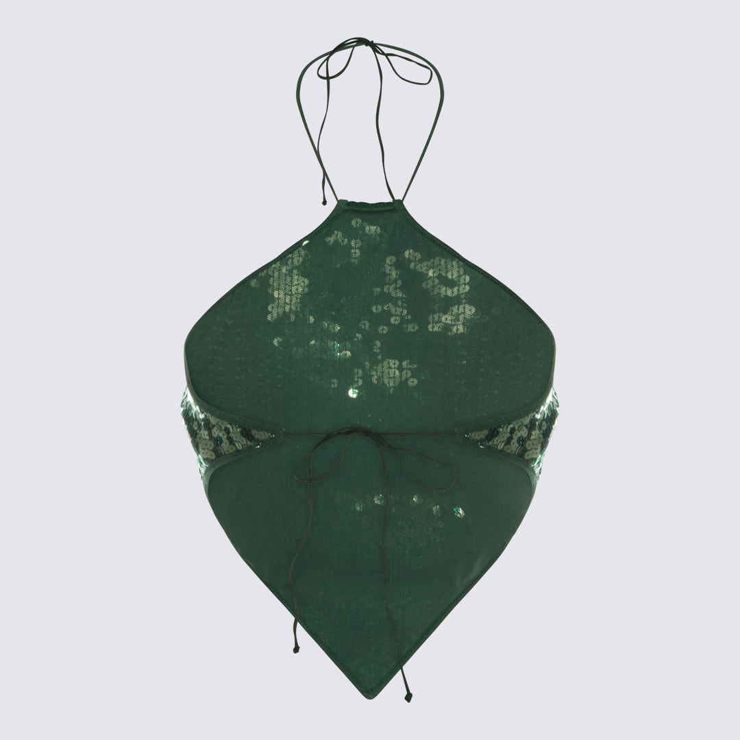 Oseree Top - Blu e verdi | ff4c64a7d657cc5011eb1a1599b058ac6e06371b