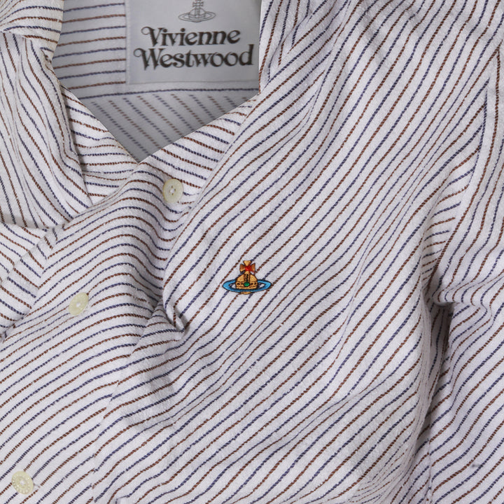 Vivienne Westwood Shirts - BLUE/BROWN | 93639ec00e4e3426762450d6cc9ec6659f33ba2a