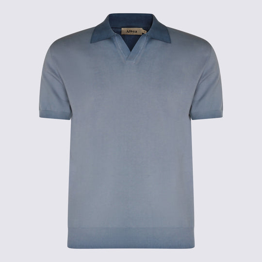 T-Shirts And Polos Blue And Green