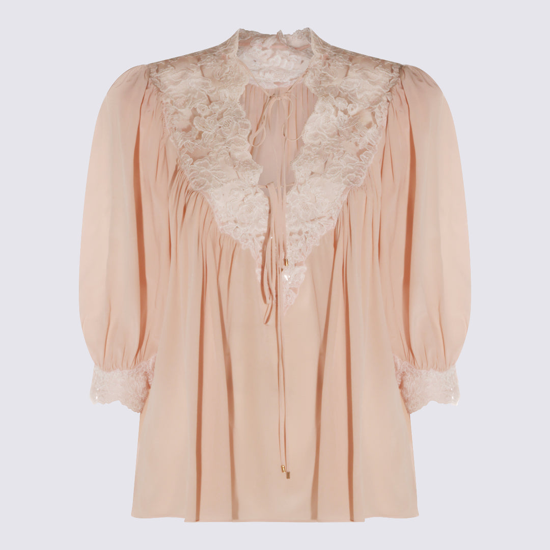 Chloè Top - DELICATE PINK | 0699e59bcd6e2b713a6e4cd9d76dcc96d75b99a8