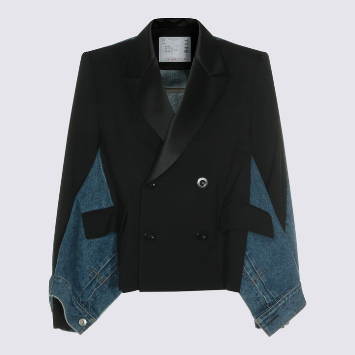 Sacai Jackets - Blacks and greys | 83af5cf9a7f89dde79e08df1f1e674cbd49b06d4
