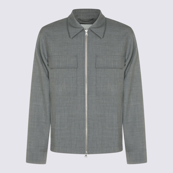 Jackets Light Grey Melange