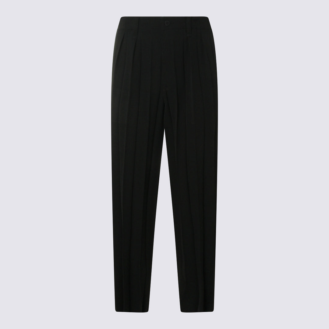 Homme Plisse Issey Miyake Trousers - Blacks and greys | 85f5292cf4230ebbbe141921c3b58aae207f980a