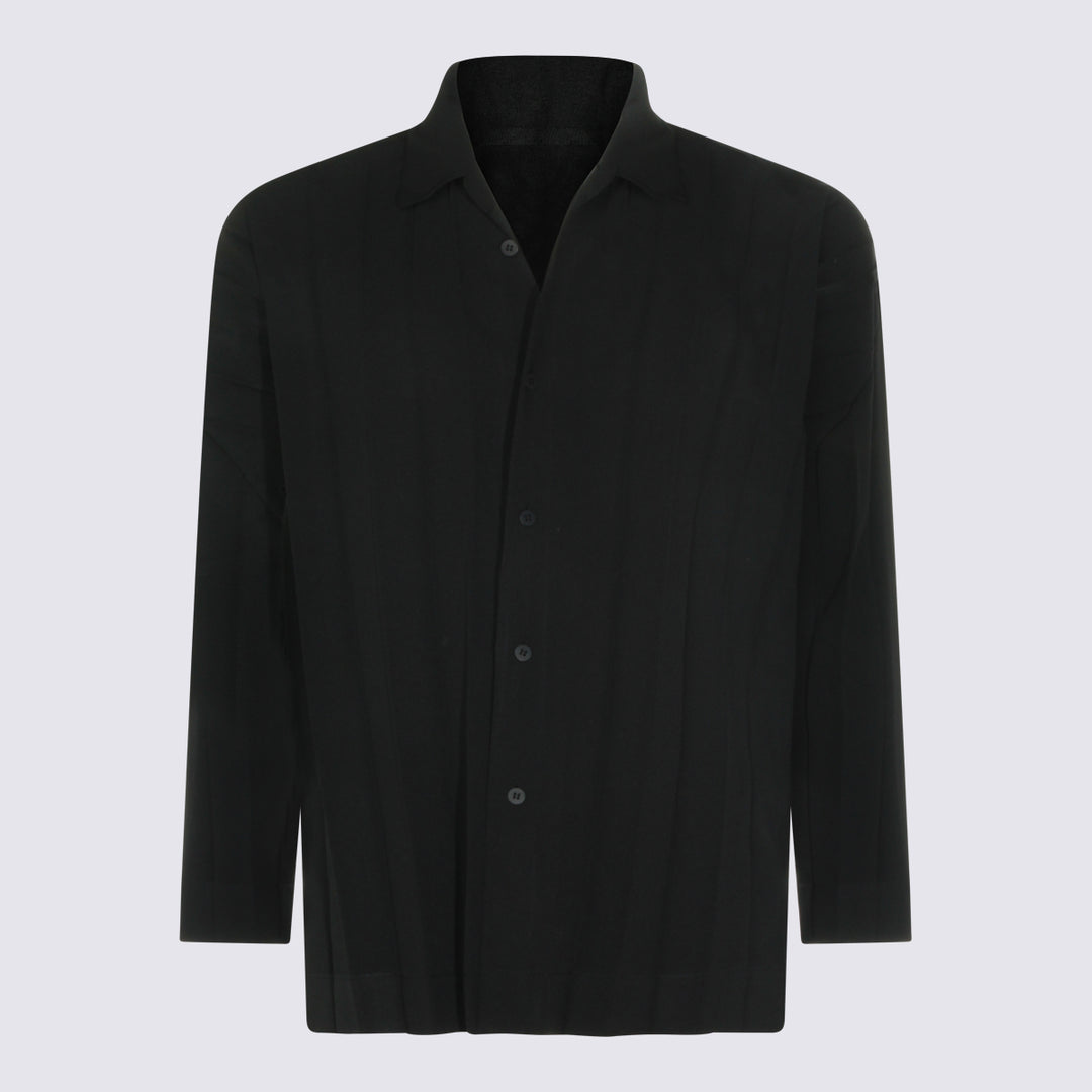 Homme Plisse Issey Miyake Shirts - Blacks and greys | bc5ef01af21026a829b62dc2b32ef6bc5bd8e7d5
