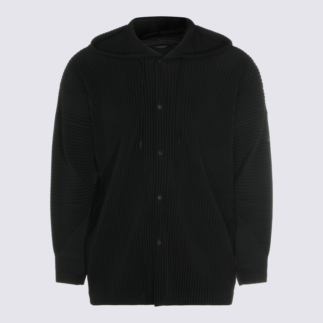 Homme Plisse Issey Miyake Sweaters - Blacks and greys | 1af008b40a7fe82520fac6144b57f9e4519db928