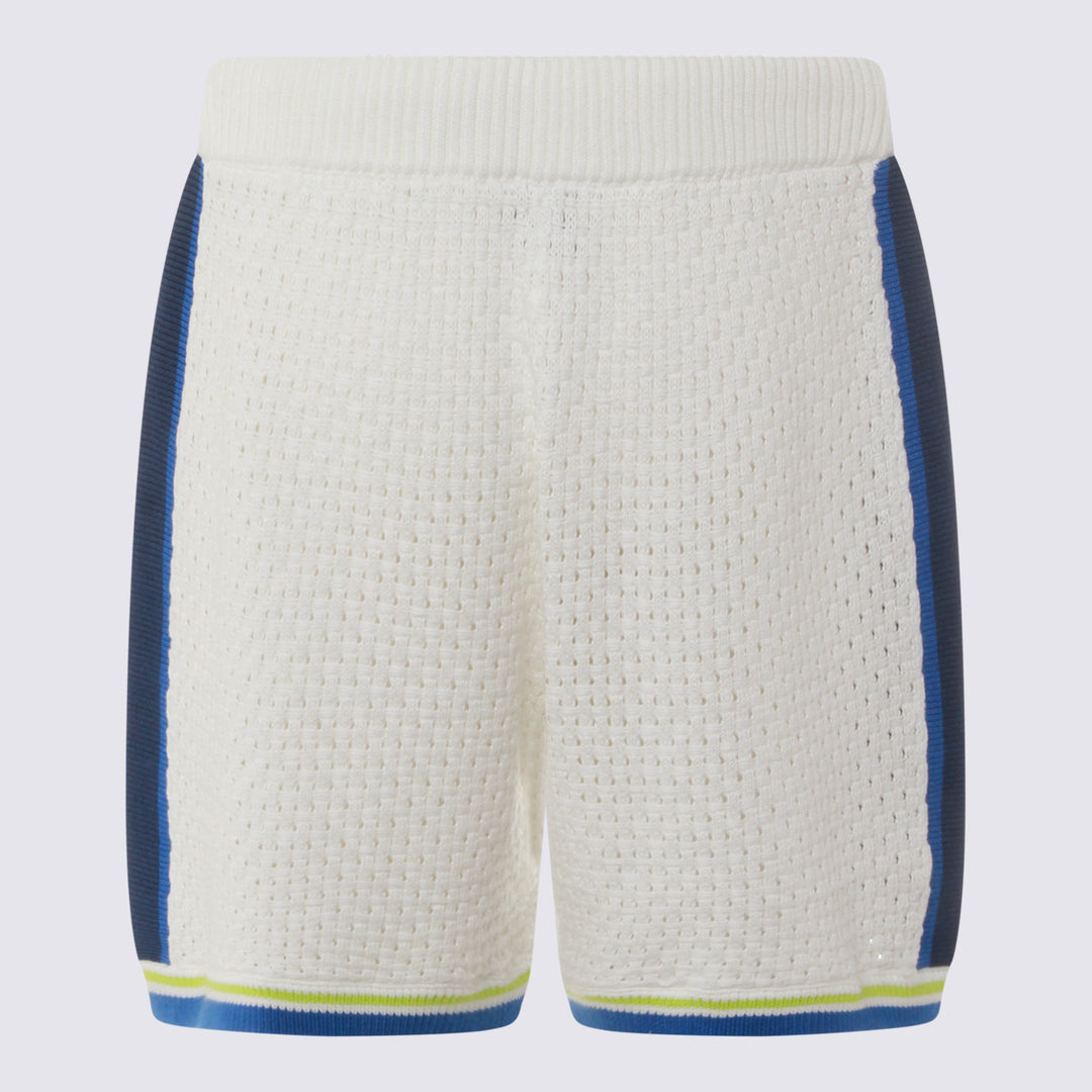 Casablanca Shorts - WHITE BLUE | 45d1f2ec4c1783f9686d25c0d0f8d66ed2778aa3