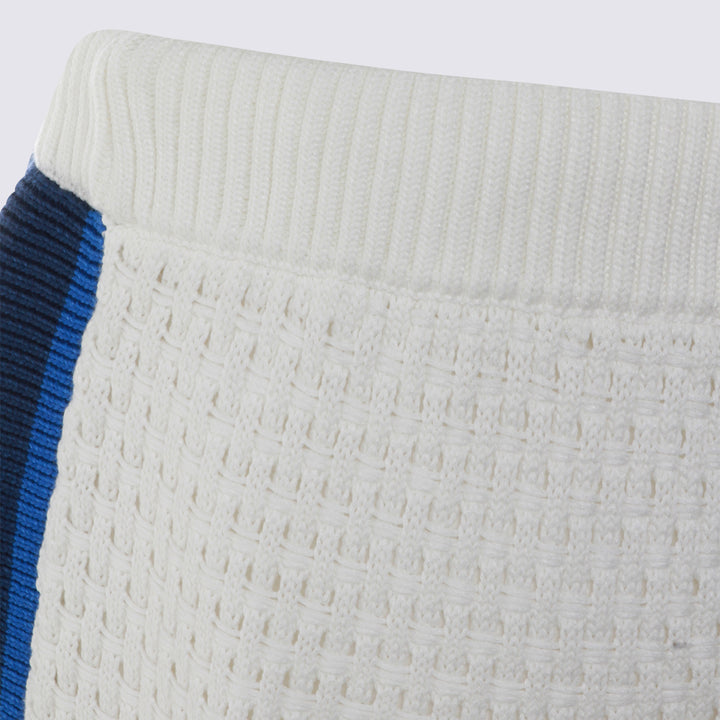 Casablanca Shorts - WHITE BLUE | fb22b78f92100110a7db8f4ad5861eadb60fe1d9