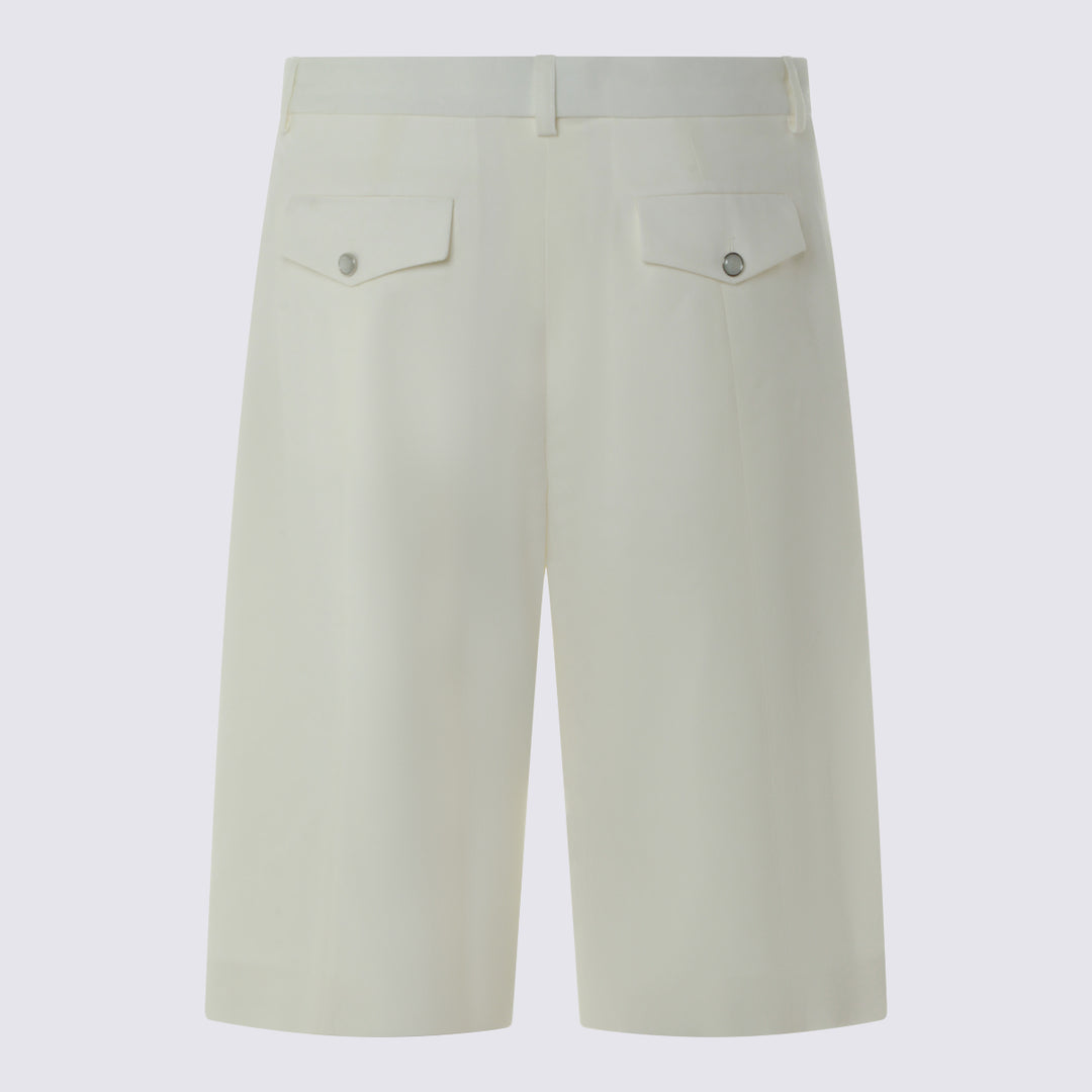 Casablanca Shorts - White | d0628276029c68da0ccb7ce39087a15432b65d41