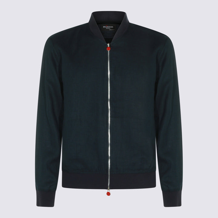 Kiton Jackets - Blue and green | bba8b06504586d46ddbbf327e41aae0e5c01530d