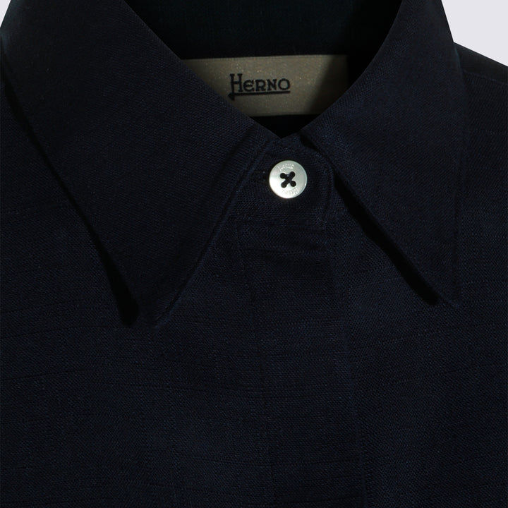 Herno Shirts - Blue and green | 74881732c45bd6003f2543aa3119f9dcb91a370d