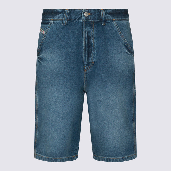 Diesel Shorts - Blu e verdi | 1c68a940b59c12aab1793fd3082a9144621d9e40
