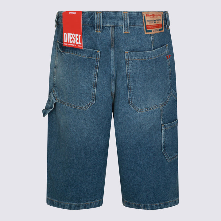 Diesel Shorts - Blu e verdi | fc7827a7e662441d1f12f3b92af81370b8e26250
