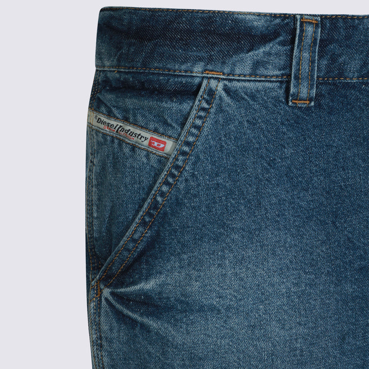 Diesel Shorts - Blu e verdi | dc000d30eac2abcc78f100734f6fdf7190e61d6e