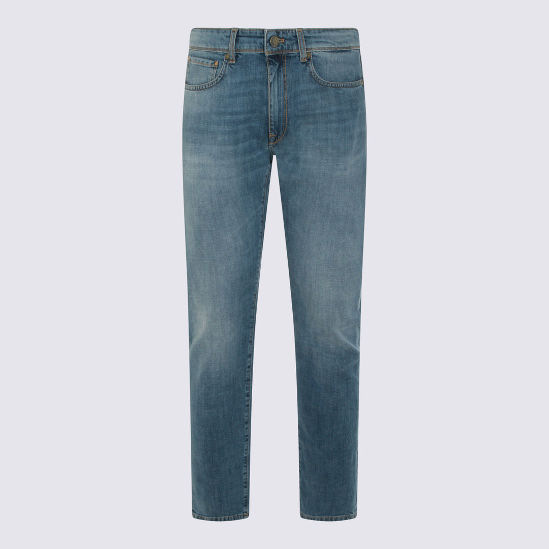 Incotex Blue Division Jeans - Blu e verdi | 6fa99b6b3875df670e978a471793dd9e329481bd