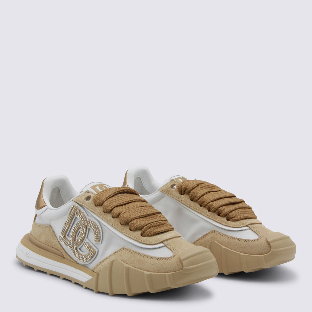 Dolce & Gabbana Sneakers - BIANCO/CAPPUCCINO | 125c7611c3af39dd0b1dcf31a18175dc38194d4d