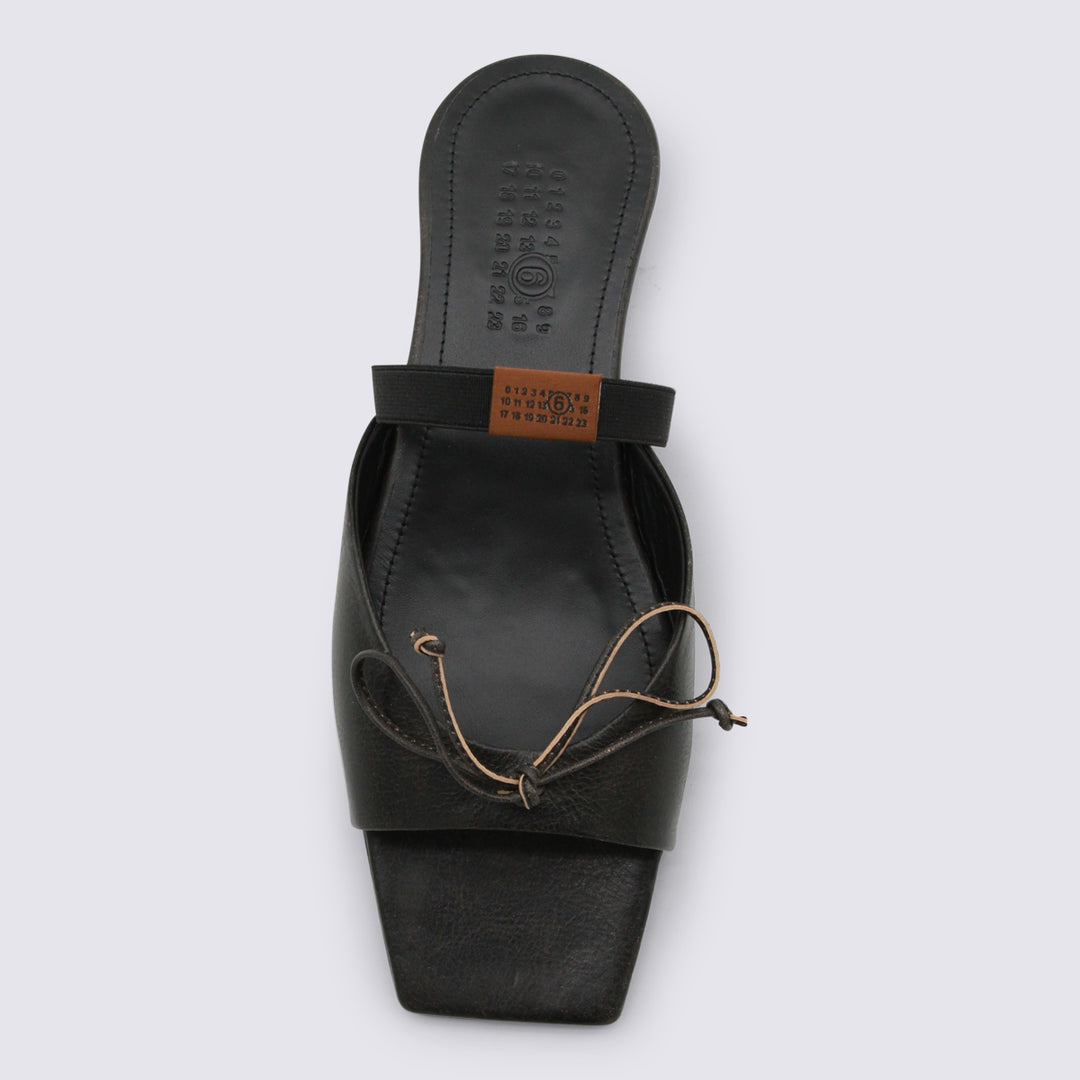Mm6 Maison Margiela Flat shoes - BLACK/DOE BROWN | 035c35aa5ef8357b6a7794db18cd3a8a872cdf0e