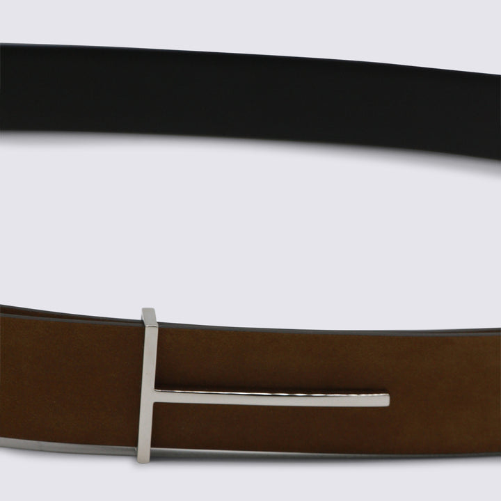 Tom Ford Belts - TOBACCO | 74f1196f90b07485d4a315a1620f08675168db27