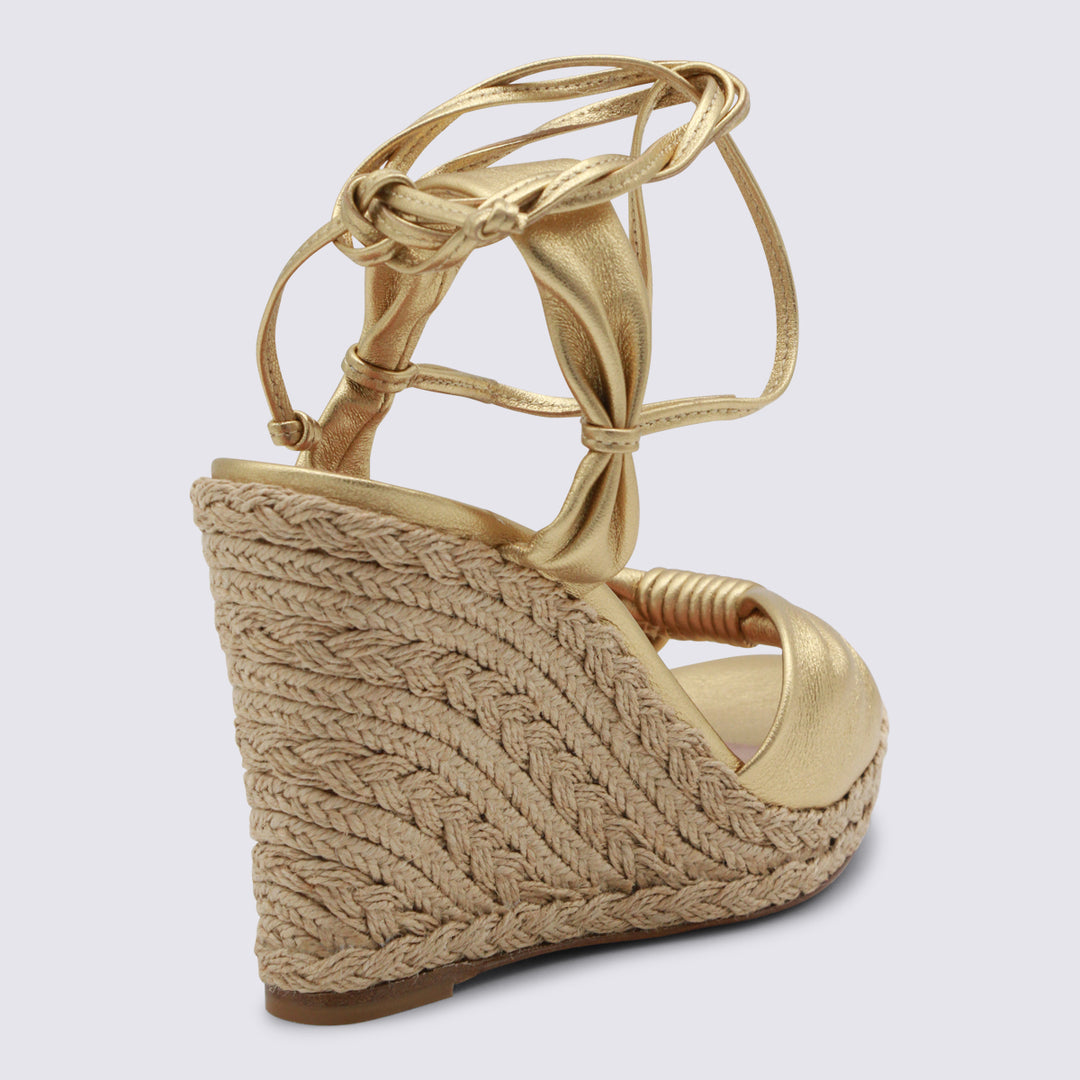 Aquazzura Flat shoes - SOFT GOLD | cfd6adf127553b43dd89b4c5e2aa81292355cfd3