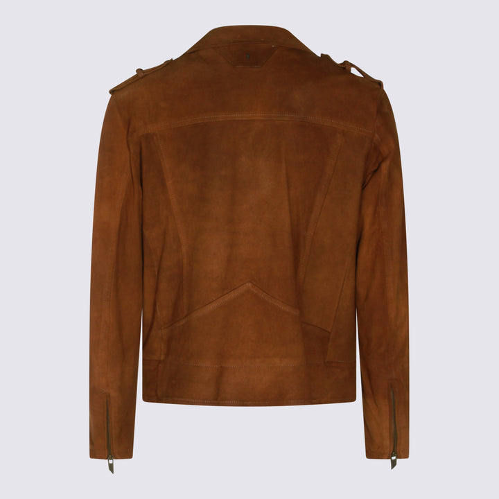 Salvatore Santoro Jackets - Camel | 5b12f324af1302bbde6b07d20eca47f6928b840f