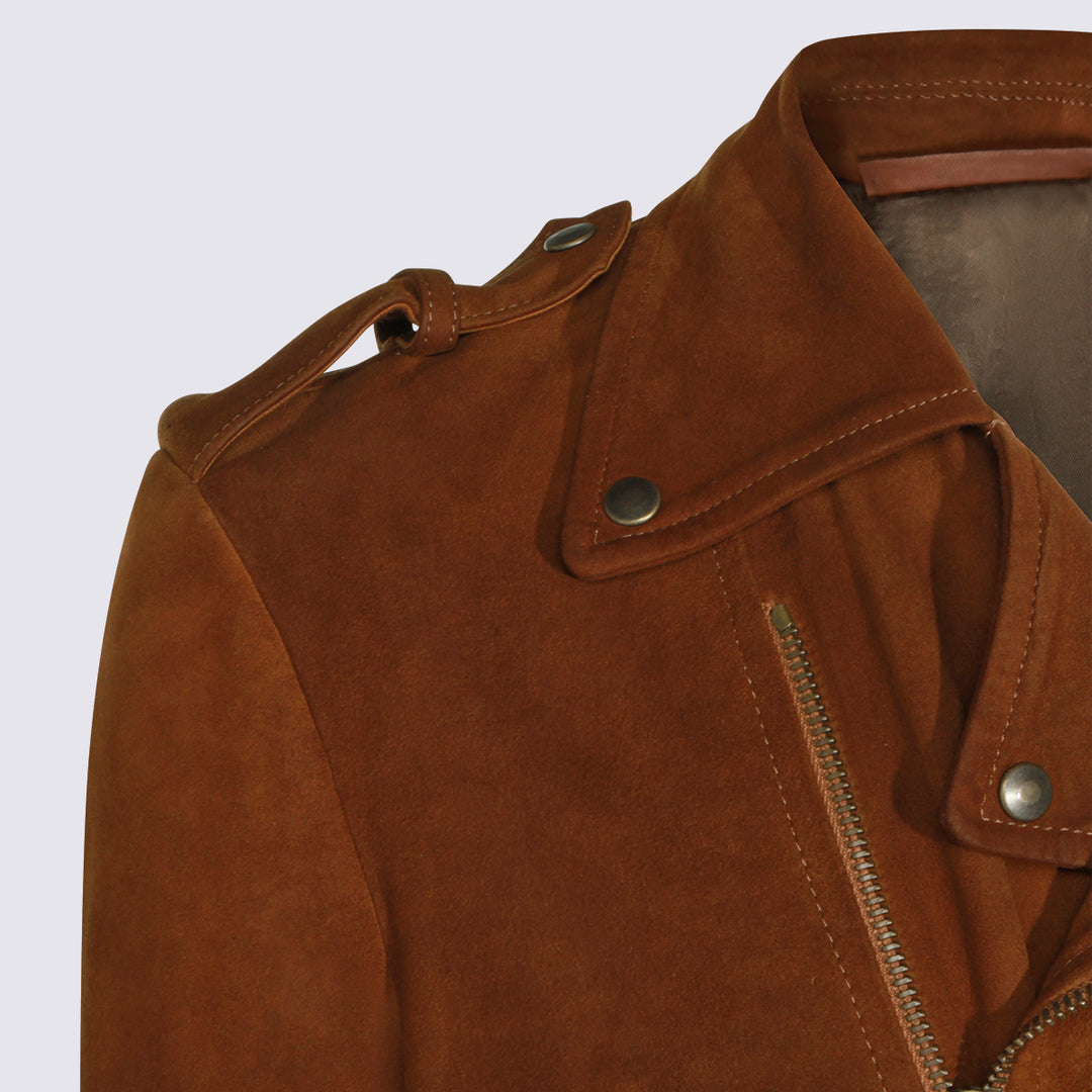 Salvatore Santoro Jackets - Camel | a18c015b45ea3ad99bdcaf7cb0182e138e30f975