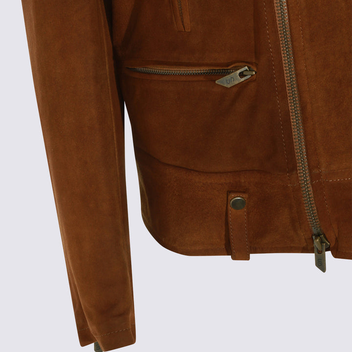 Salvatore Santoro Jackets - Camel | 501aca67bc1087882a3a3df707be42715b716870