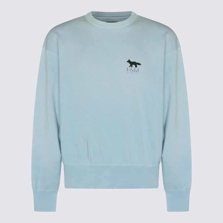 Maison Kitsune' Sweaters - LIGHT BLUE | 5b70fbb04754fe533f76a1c5482fa18e5910ec2b