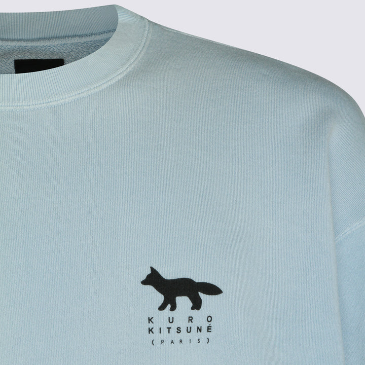 Maison Kitsune' Sweaters - LIGHT BLUE | ef675f783a370eb0a98ebb904d19a534cfb5adc0