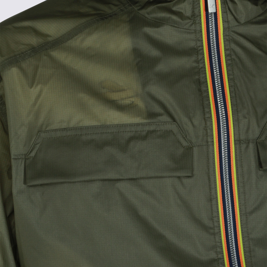 K-Way Jackets - GREEN LICHEN | 48ac3839dbeb9d806452f37a82eb0d6d7cf88090