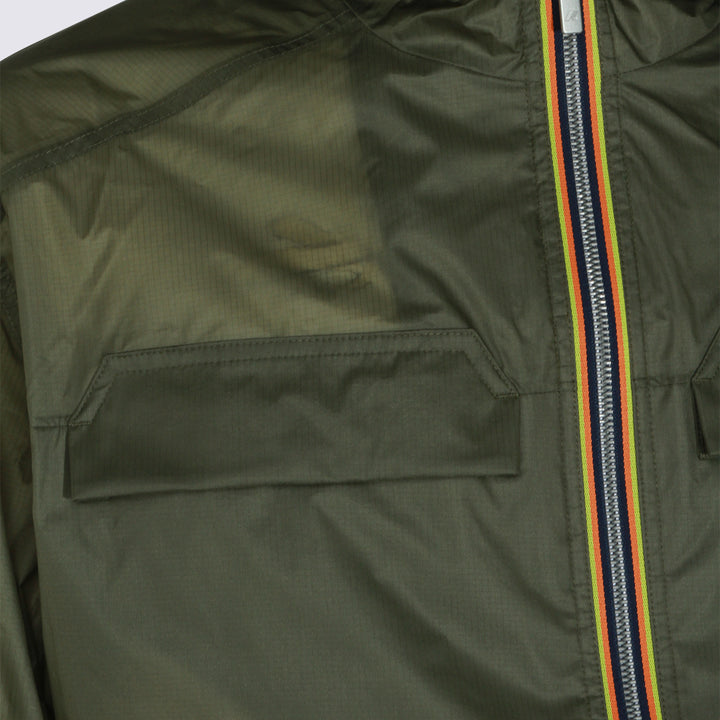 K-Way Jackets - GREEN LICHEN | 48ac3839dbeb9d806452f37a82eb0d6d7cf88090