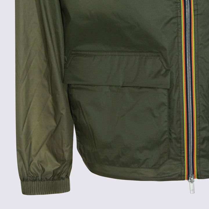 K-Way Jackets - GREEN LICHEN | d7bb39b58a45c55ed2581d01273e9a5ea8a22168