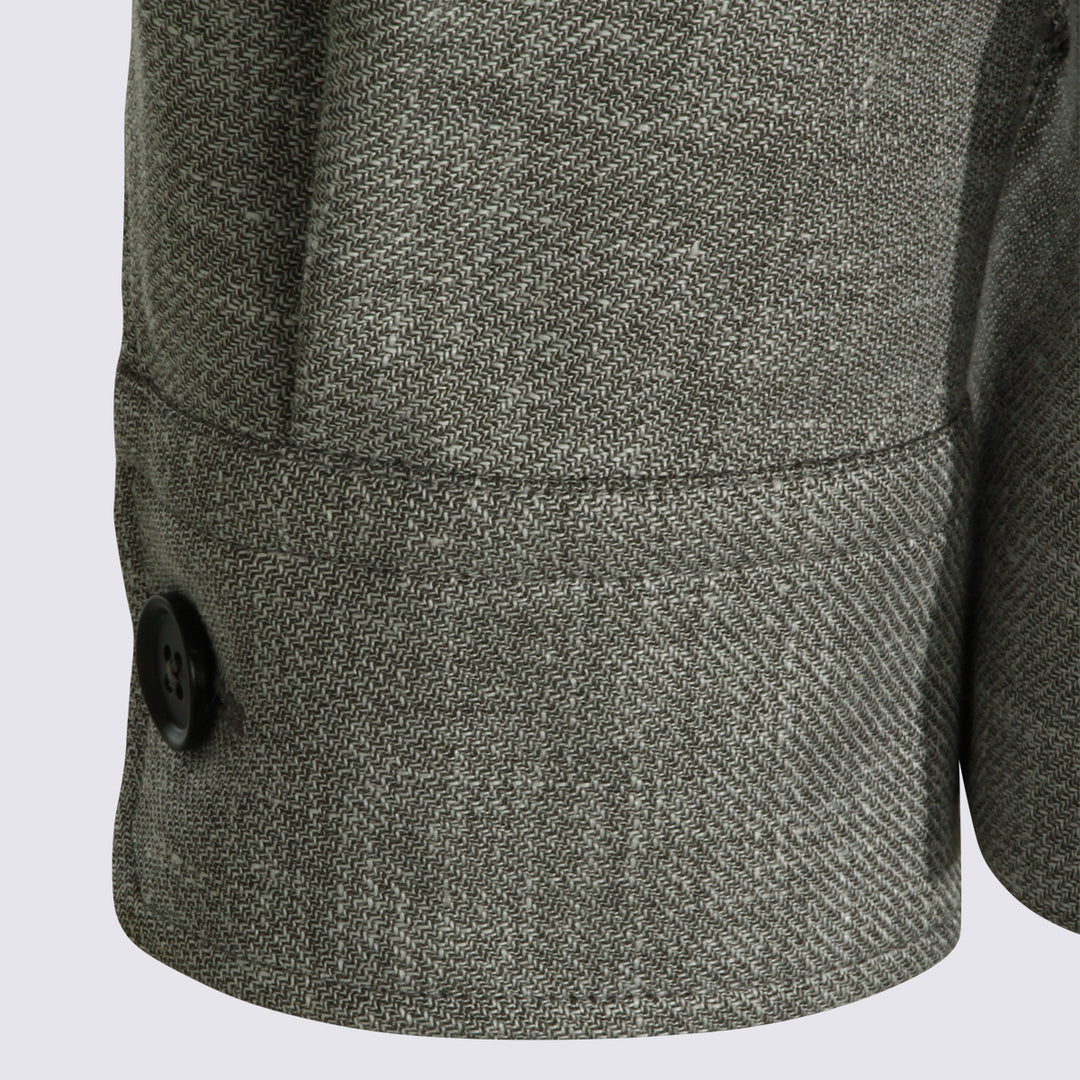 Zegna Jackets - Neri e Grigi | 434f953110a06b05e40e0a513f4b80e9a31de9c7