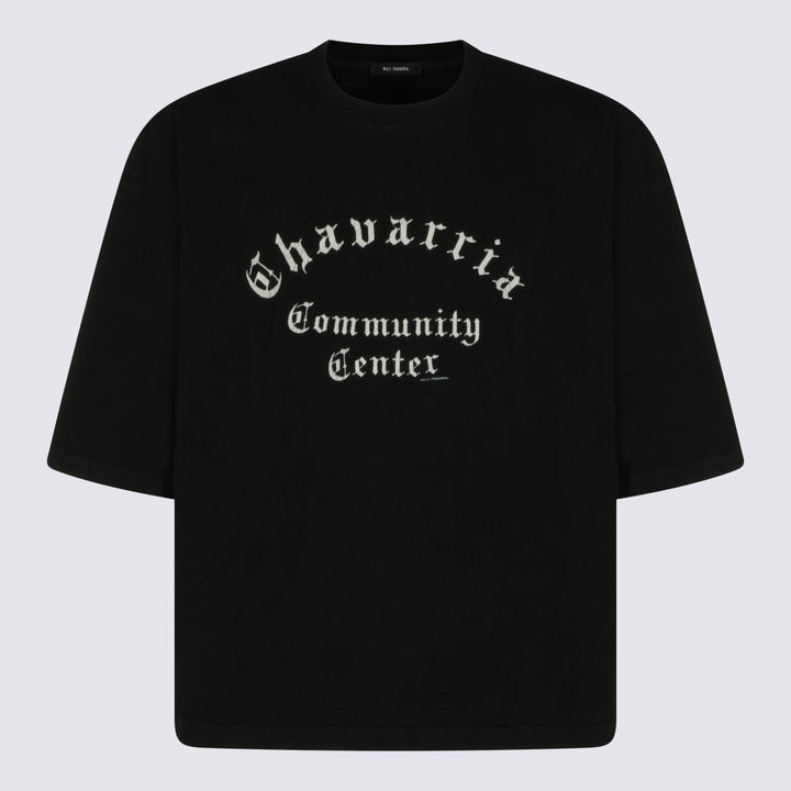 Willy Chavarria T-shirts and Polos - Black | 5a340839971a54af26fb95ff33e86cf3f6d37414