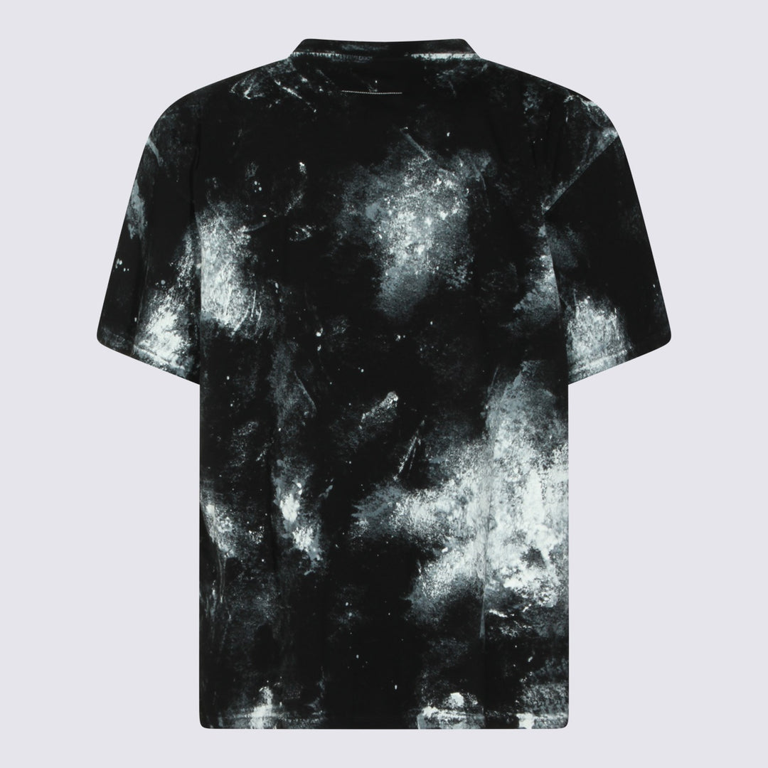 Mm6 Maison Margiela T-shirts and Polos - Black | f25ff24016f3431c47a365cc50770c6985d798e3