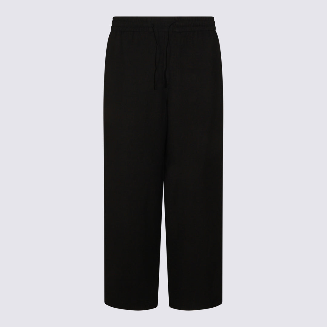 Ami Paris Trousers - Black | 4584bfc3cc0c1cc7e81f1e4125be444e711a9c5f