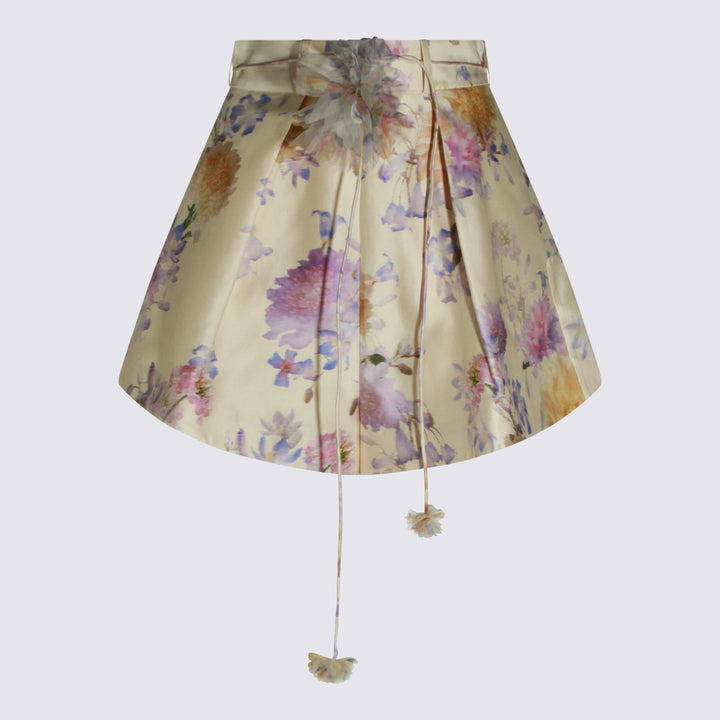 Zimmermann Shorts - CREAM DAHLIA | 8ff339b647c399ddeec93bbf1300cd9864bd8296