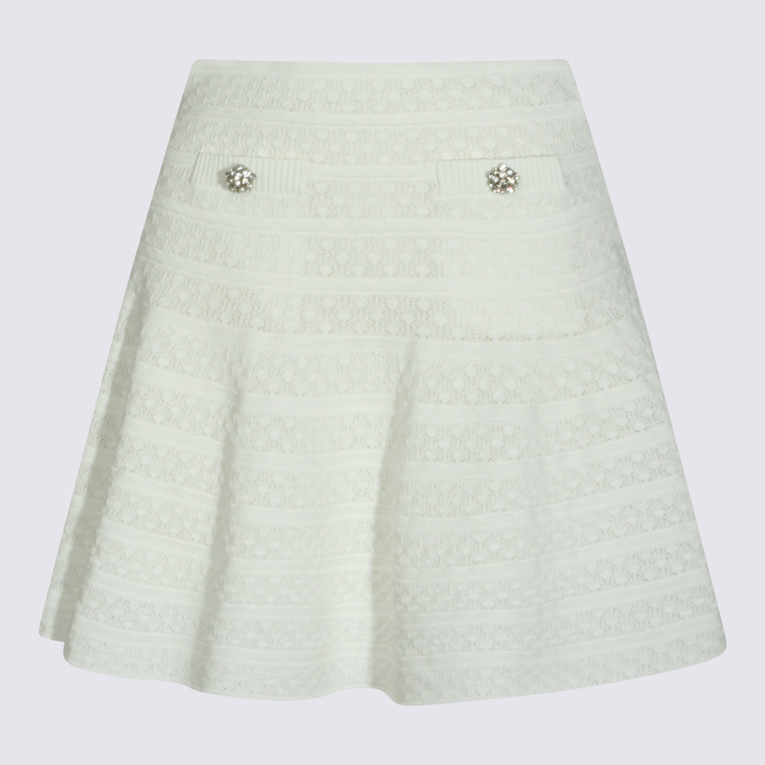 Self-Portrait Skirts - White | 3294c1b2703e75d441819383c8bb90df746cce7d