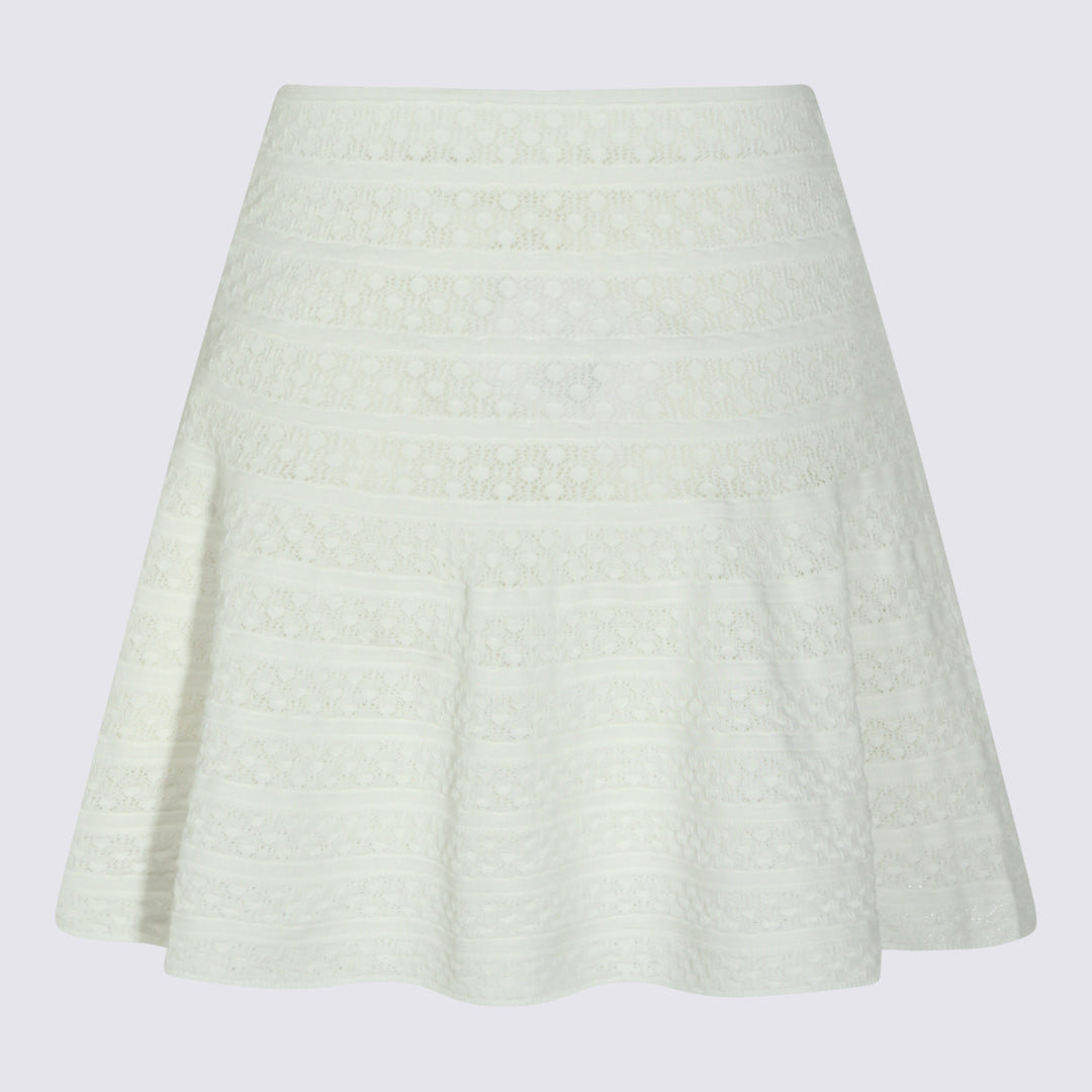 Self-Portrait Skirts - White | ed778aeb63cf070f3353aa0a6585096eb8b02afa