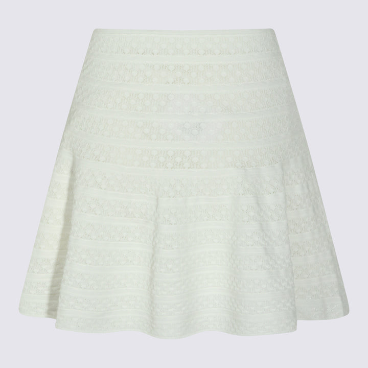 Self-Portrait Skirts - White | ed778aeb63cf070f3353aa0a6585096eb8b02afa