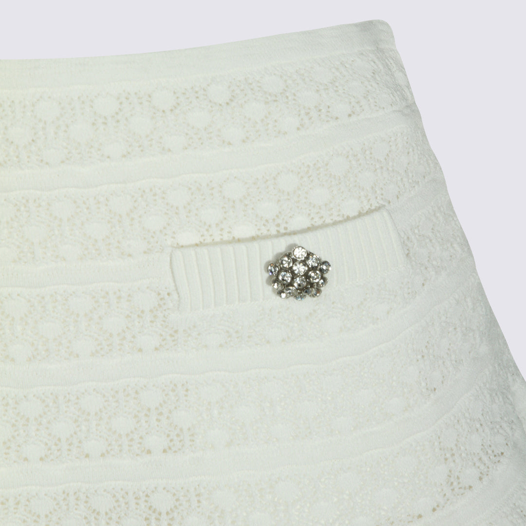 Self-Portrait Skirts - White | 44f4f5ea7d3bc5f0445ded7ce4e7853ac75d7394
