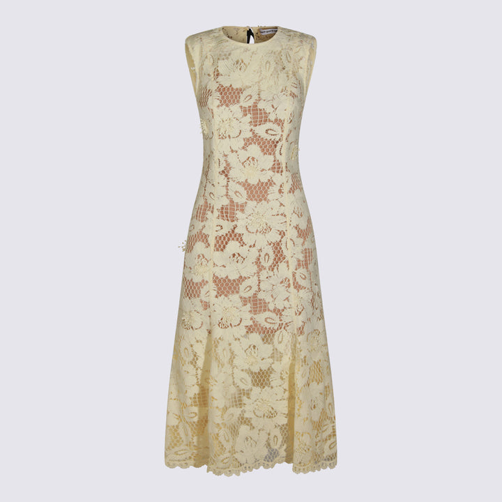 Self-Portrait Dresses - Yellow | 0a1cede1f4bd3f3dd384b2a28a8a295ab5399520