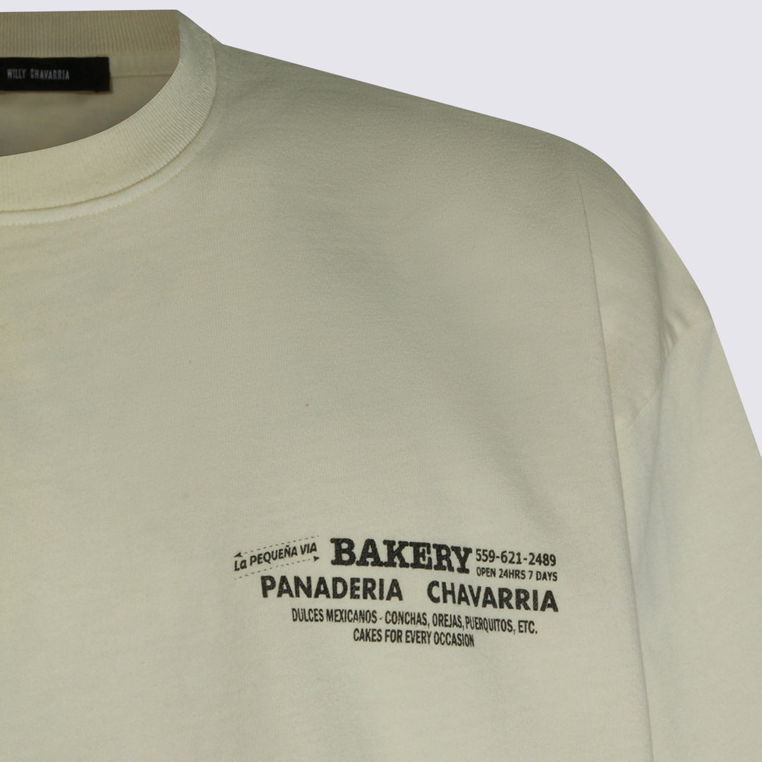 Willy Chavarria T-shirts and Polos - White | efe159c376b297fac4763fc567533ffbacd0c680