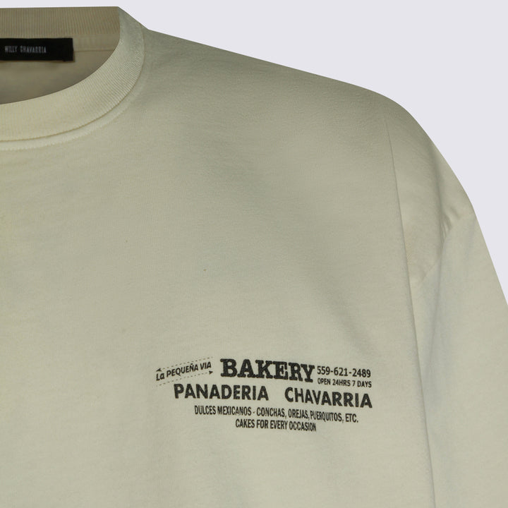 Willy Chavarria T-shirts and Polos - White | efe159c376b297fac4763fc567533ffbacd0c680