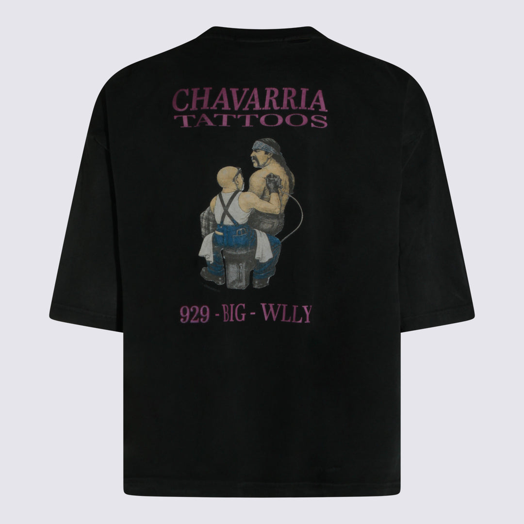 Willy Chavarria T-shirts and Polos - Black | e4133ebd5629a014af4a860c53ccc6a205dfdfef
