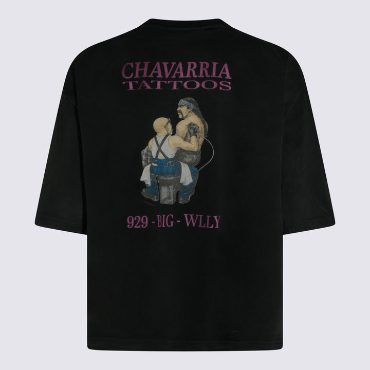 Willy Chavarria T-shirts and Polos - Black | e4133ebd5629a014af4a860c53ccc6a205dfdfef