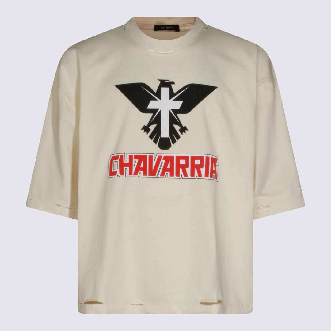 Willy Chavarria T-shirts and Polos - White | 86235e2f2277d7848111b6a27b8a115e7bc693b2