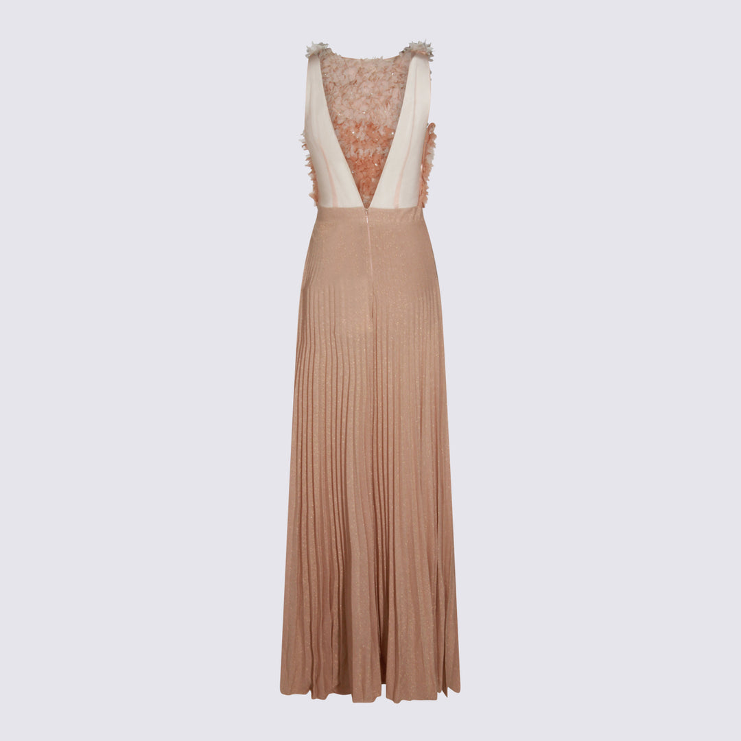 Elisabetta Franchi Dresses - CARNE/BURRO | 66fb5098b96df63f953e6ac075d02871cd41c5e7