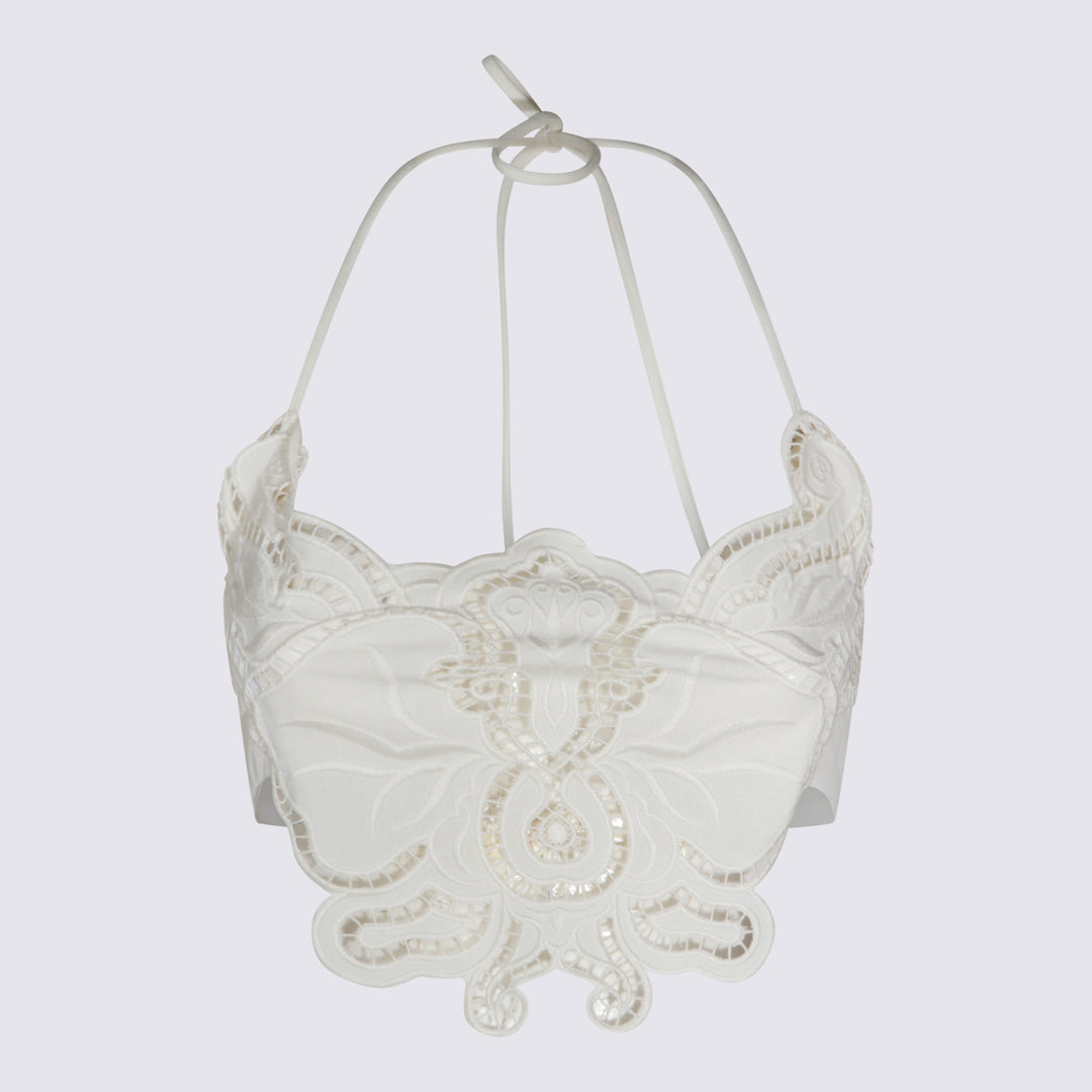 Blumarine Top - WHITE PEARL | 49eaa0913ccf0577021685a741348538da336afa