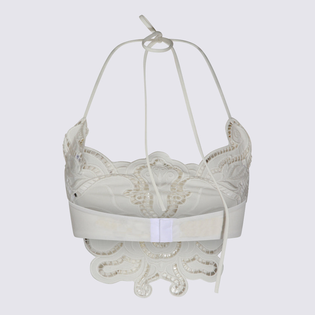 Blumarine Top - WHITE PEARL | 32ba0571c46982263e6fd16f7d9e2168e723c11e