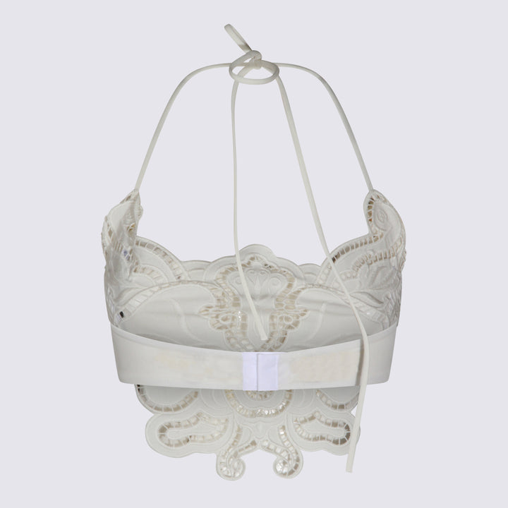 Blumarine Top - WHITE PEARL | 32ba0571c46982263e6fd16f7d9e2168e723c11e