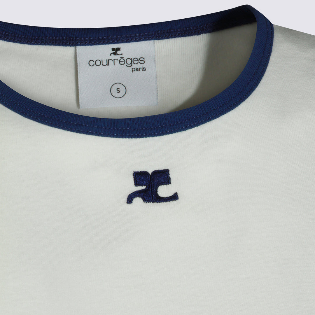 Courreges T-shirts and Polos - White | d4a8745d3da95549ab6ec4bc0e8a4e3487b84f3a